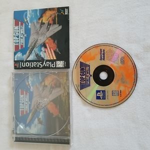PS1 Sony PlayStation Top Gun Fire at Will Video Game